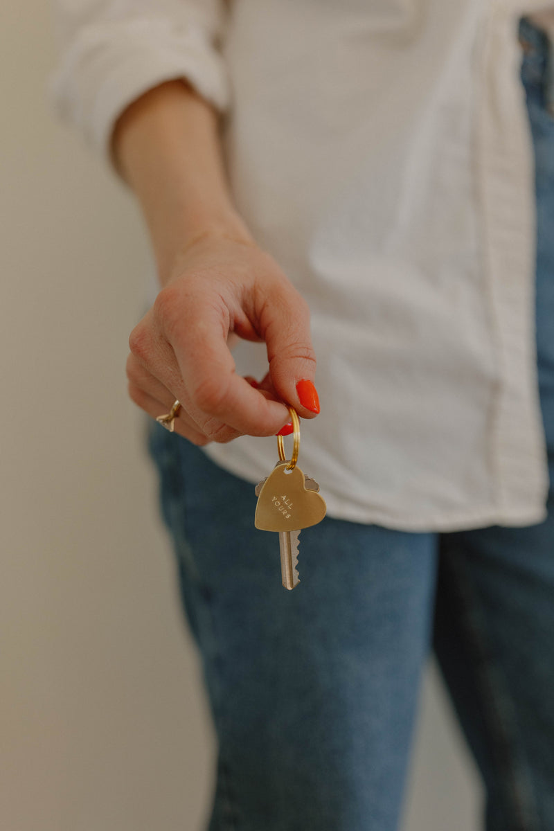 Heart Key Chain