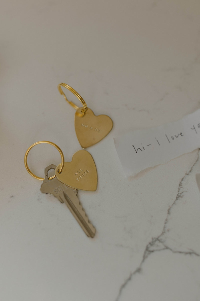 Heart Key Chain