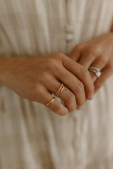 Beaded Ring, Gold-Filled